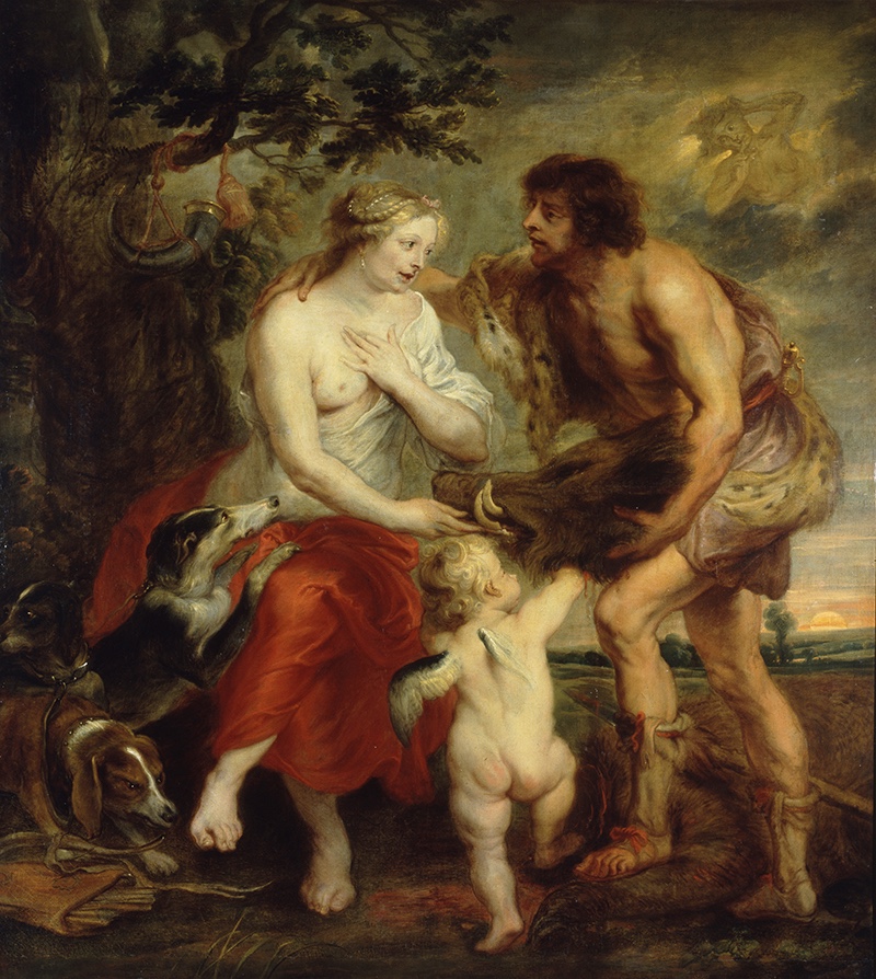 （佛兰德斯）彼得•保罗•鲁本斯Peter-Paul-Rubens----（1577-1640年）《阿塔兰特与泰莱亚戈》199X177cm-----1635年.jpg